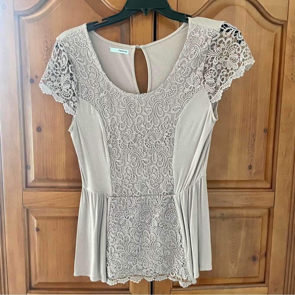 Grey blouse